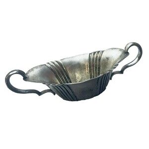 Original Poole Silver Co. E.P.N.S. #7524 Silverplate Serving Dish Bowl VTG